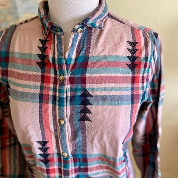 Woolrich Button Down Arrow Flannel - Picture 3 of 6